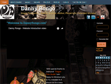 Tablet Screenshot of dannyrongo.com